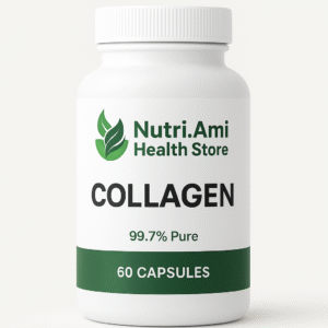 Ami Collagen+ Capsules (99.7% Pure) – For Glowing Skin, Healthy Hair & Strong Nails