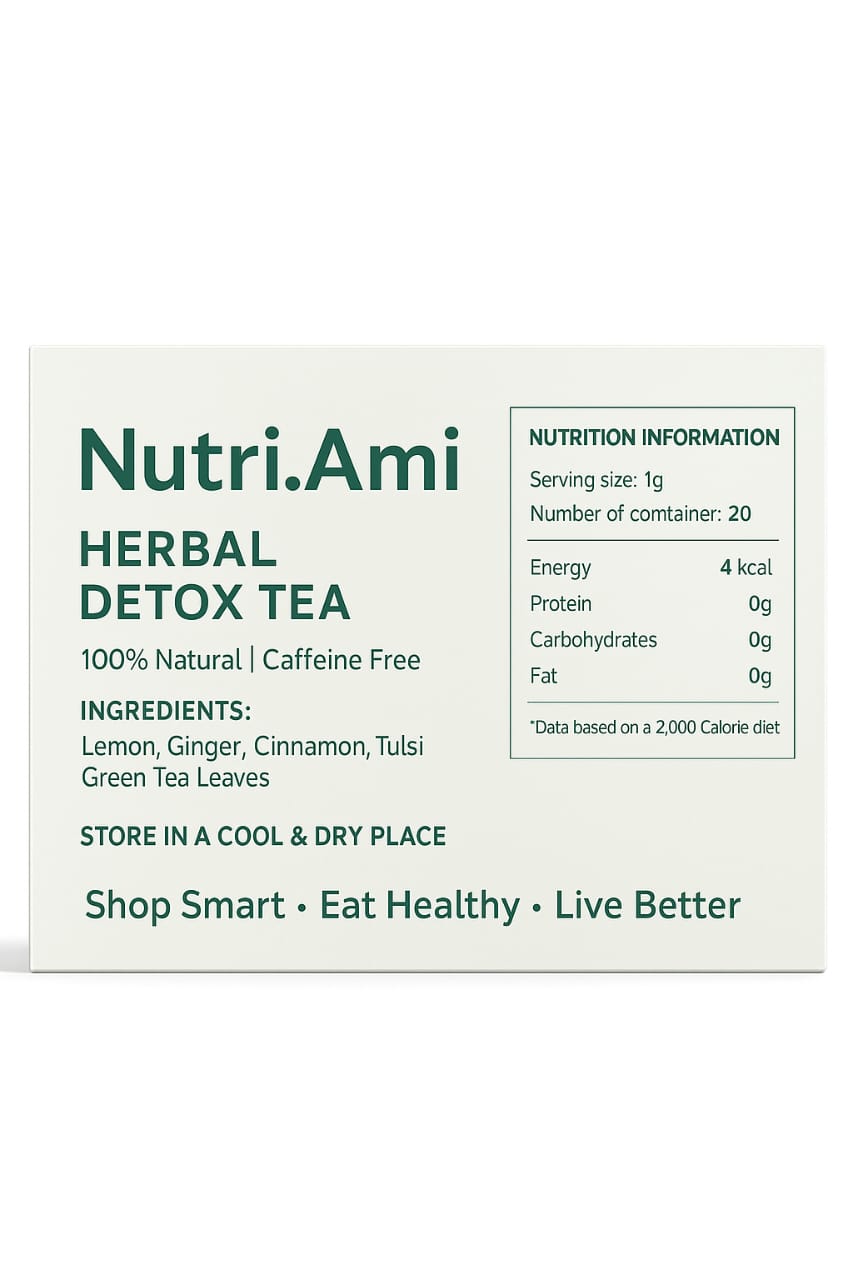 Nutri.Ami Herbal Detox Tea – Daily Cleanse & Metabolism Support - Image 2