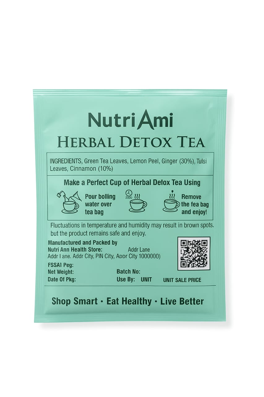 Nutri.Ami Herbal Detox Tea – Daily Cleanse & Metabolism Support - Image 5